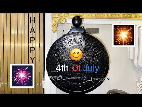 BEAUTIFUL Historic Otis Manually Controlled Traction Elevator from 1912!!!! :D :D