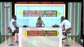 RTB- TABLE RONDE SUR LE GRAND ORAL avec le Président du Faso, le Camarade Capitaine Ibrahim Traoré