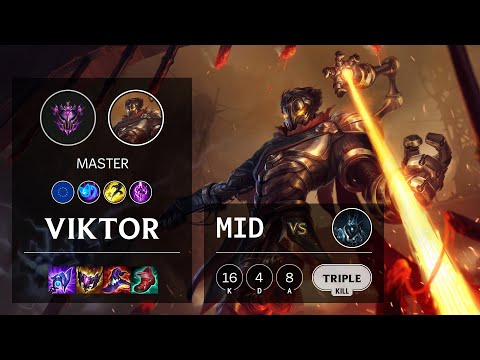 Viktor Mid vs Karthus - EUW Master Patch 11.24