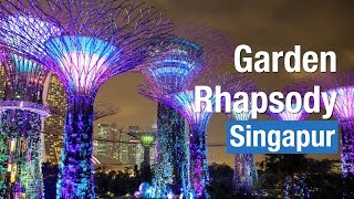 Garden Rhapsody Show Gardens By The Bay Singapore Summer 2015 HD