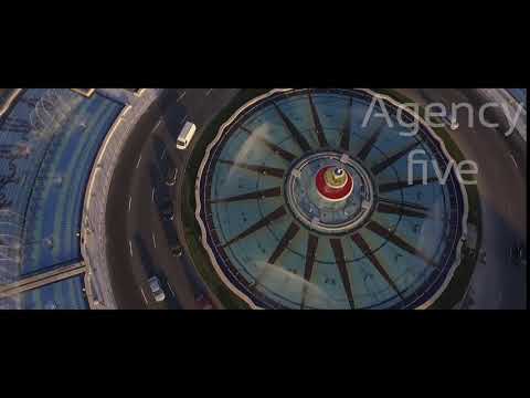 Drone Bucharest Music Fountains