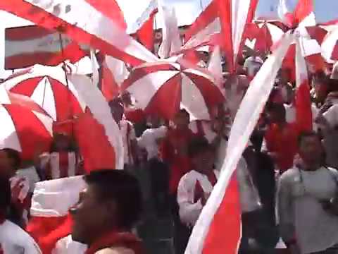 "Entrada De La Furia Roja Al Clásico (15/02/2009)" Barra: Furia Roja &bull; Club: Técnico Universitario