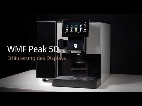WMF Peak 50 - Erläuterung des Touch-Displays