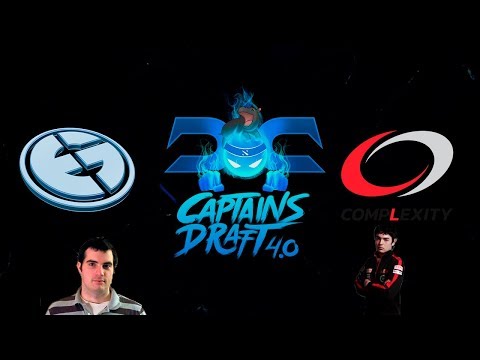 Captains Draft 4.0 by EventsDC - EG vs. Complexity w/ @MautDota & @braxlikesdota