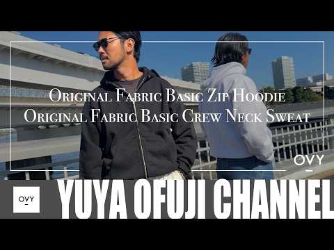 OVY ジップフーディー & クルースウェット 10月18日発売