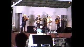 Bill Monroe and the Blue Grass Boys "It's Mighty Dark To Travel" 1990 Bean Blossom, IN