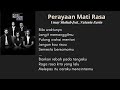 Perayaan Mati Rasa - Umay Shahab feat. Natania Karin (Lirik Lagu)