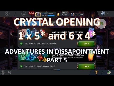 Crystal Opening - 1 x 5 star, 6 x 4 star, 59 PHC