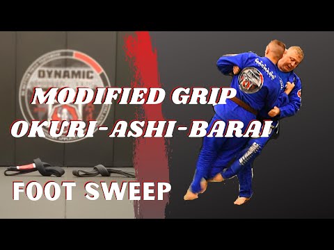 Okuri-ashi-barai with Modified Grip | Takedowns for Jiu-jitsu