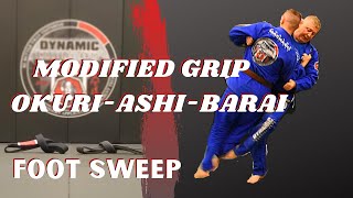 Okuri-ashi-barai with Modified Grip | Takedowns for Jiu-jitsu