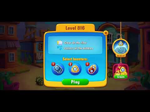 😎💕❤️Fishdom level 816 double triangles twice major explosions 😍 @YourKatNippers @OGYourKatNippers