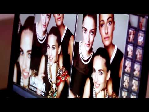 Moschino Cheap and Chic "Fashion Victim" ad campaign: making of by Aaron Olzer