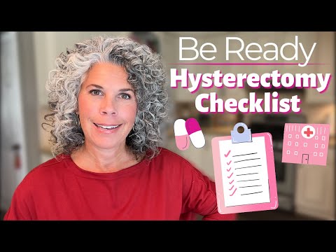 The Hysterectomy Preparation Checklist YOU NEED | How I'm Preparing For Hysterectomy Surgery