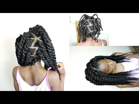NO CORNROW /INDIVIDUAL CROCHET TWISTS || FOR YOUNG GIRLS