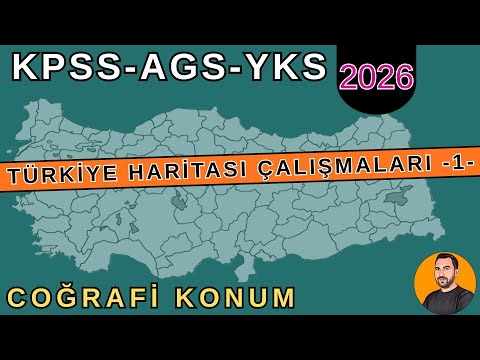 1) GEOGRAPHICAL LOCATION OF Türkiye - Türkiye Map Studies 2026 (KPSS-AGS-TYT-AYT) #mapknowledge
