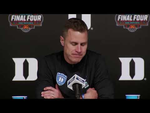 Duke Final Four Postgame Press Conference - 2025 NCAA Tournament