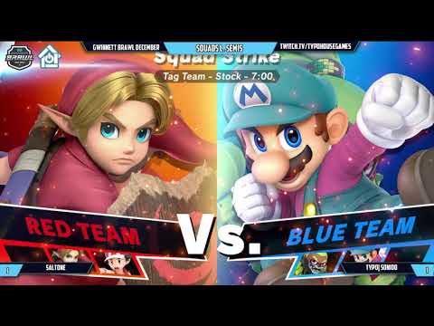 Gwinnett Brawl December 2018 - SaltOne vs - Typo| Sonido Squad Strike Losers Semis
