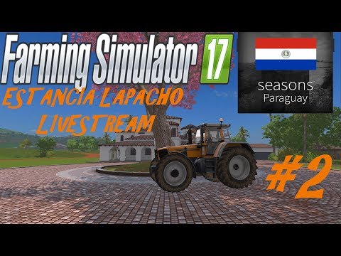 FARMING SIMULATOR 17 - ESTANCIA LAPACHO #2 - PARAGUAY GEO MOD - PS4