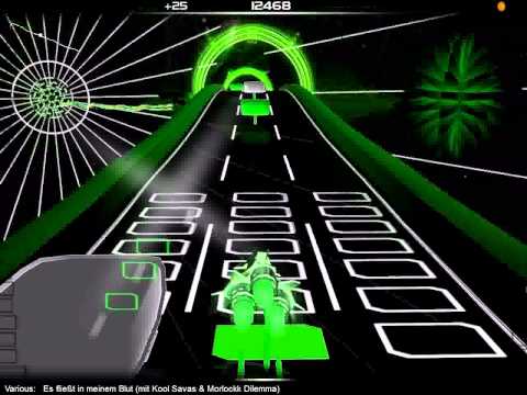 Audiosurf: Kool Savas feat Morlockk Dilemma und MoTrip - Es fließt in meinem Blut