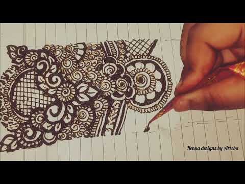 Very beautiful semi bridal mehendi design/latest Indian mehendi design tutorial /#mehendi # henna