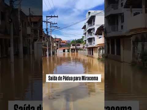 ENCHENTE DEVASTADOR EM SANTO ANTÔNIO DE PADUA RJ