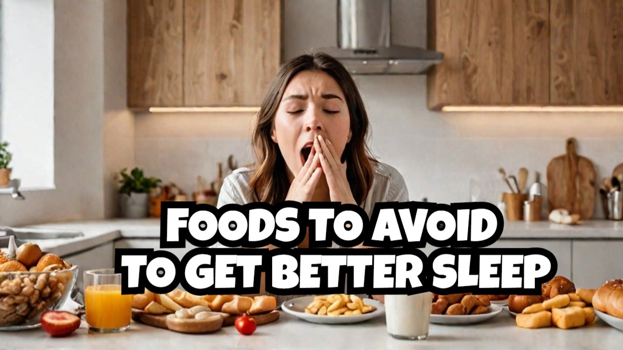 8 Foods You Should NEVER Eat Before Bed | Sleep Better Tonight!