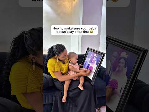 How to make sure your baby doesn’t say dada first. 😂