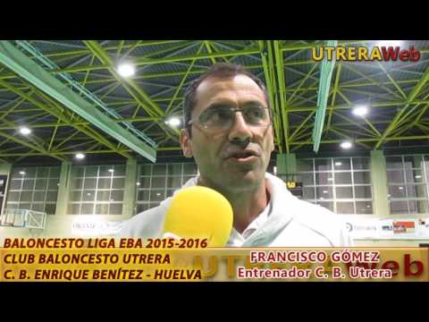 UTRERA - BALONCESTO  PREVIA PARTIDO C  B  UTRERA --  C  B  HUELVA
