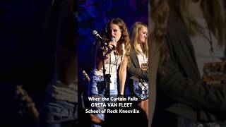 When The Curtain Falls - GRETA VAN FLEET - School of Rock Knoxville #schoolofrock