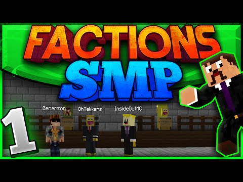 Minecraft Factions SMP #1 - Let The War Begin!