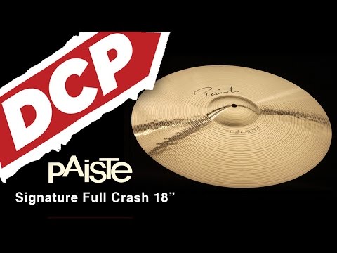 Paiste Signature Full Crash Cymbal 18" image 3