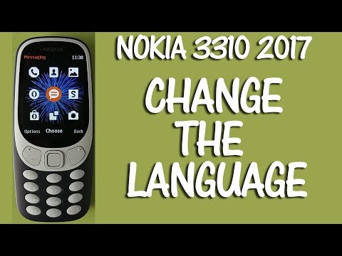 Nokia 3310 2017 How to Change the Language