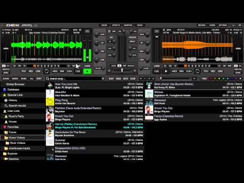 PCDJ DEX 3 DJ Software - Using "Learn" To Map Keyboard or DJ Controllers