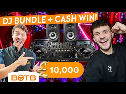 60p TICKET WON him Pioneer CDJ-3000 Bundle! BOTB WINNER