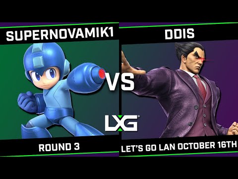 Supernovamik1 (Mega Man/Kazuya) vs DDIS (Kazuya) - LXG Let's Go LAN October 16th