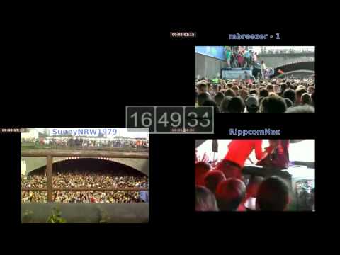 Loveparade Synchronisation 16:44 - 16:54