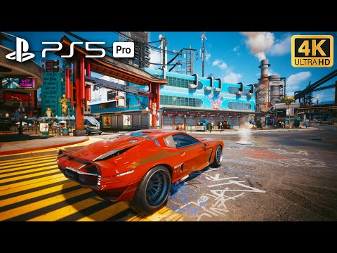Cyberpunk 2077 - PlayStation 5 Pro Gameplay 4K