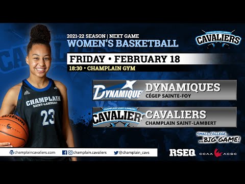 RSEQ D1 Women's Basketball: Sainte-Foy @ Ch.-St-Lambert [February 18, 2022]