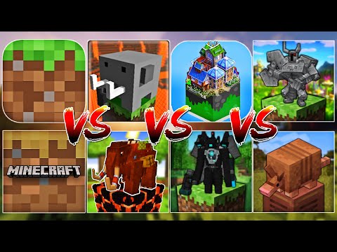 Insane Showdown: Minecraft Trial VS Craftsman VS Mastercraft 2024!