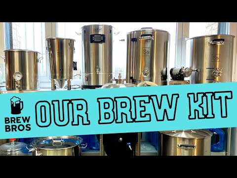Our Homebrewing Equipment | Complete Ss Brewtech, Grainfather and Blichmann Setup
