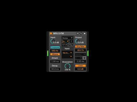 X-FX DEMO - X-FX MaxforLive Devices for Ableton Live by Manifest Audio
