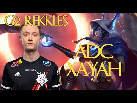 [ESP] G2 Rekkles | Xayah ADC S11 | Como mantener la calma en una mala partida. Challenger EUW