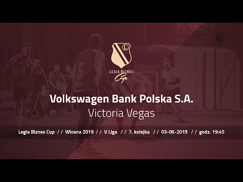Skrót spotkania Volkswagen Bank Polska S.A. - Victoria Vegas ( Legia Biznes Cup Wiosna 2019 )