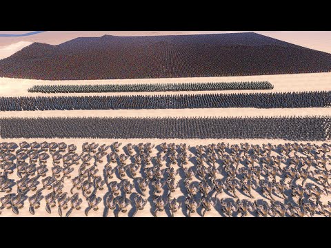 45.000 Romans Vs 4 Strongest Evil Walls - Ultimate Epic Battle Simulator