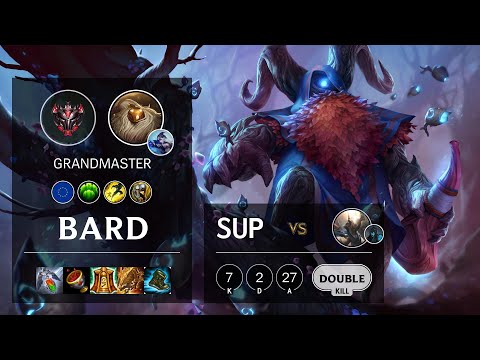 Bard Support vs Pantheon - EUW Grandmaster Patch 10.20