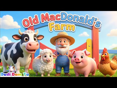 Old Macdonald + More Nursery Rhymes & Kids Songs | Dudi Dam Tv 