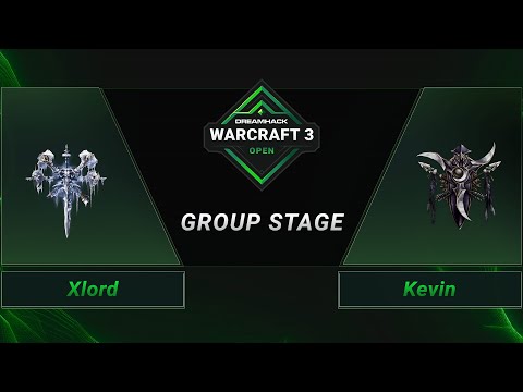 WC3 - XlorD vs. Kevin - Groupstage - DreamHack WarCraft 3 Open: Fall 2021 - Europe