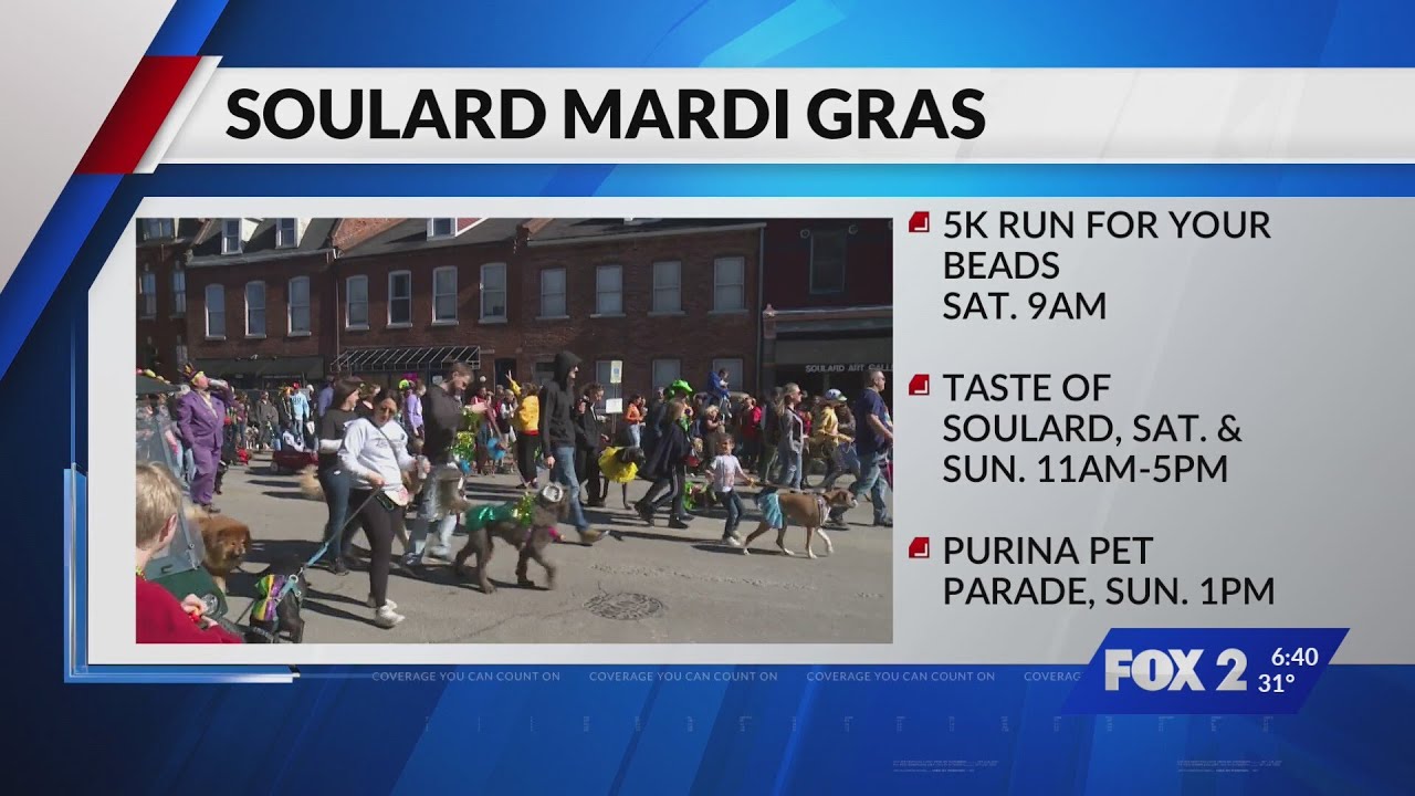 Soulard Mardi Gras events underway this weekend