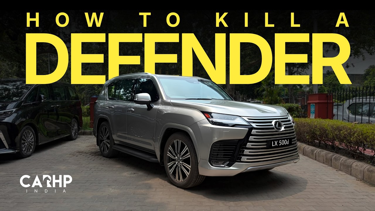 Lexus LX 500d Quick Walkaround | Can It Beat the Range Rover & Defender? | CARHP India
