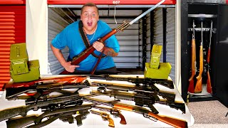 I Bought The MOST EXPENSIVE Storage Unit In The Country! He HOARDED GUNS!